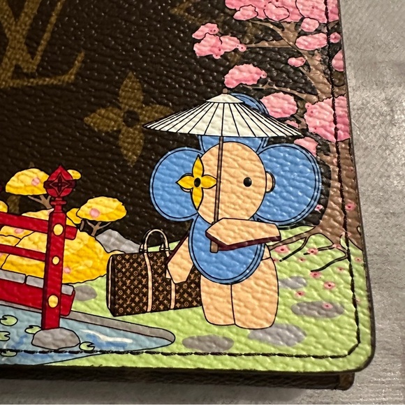 Louis Vuitton Portefeuille Victorine Vivienne Wallet Christmas Japan Limited - Picture 3 of 11